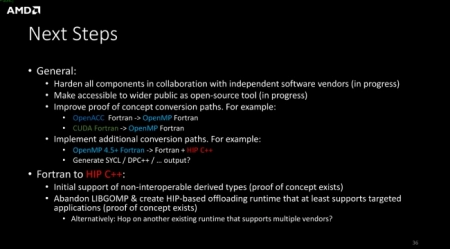 AMD推出GPUFORT_从源到源转换